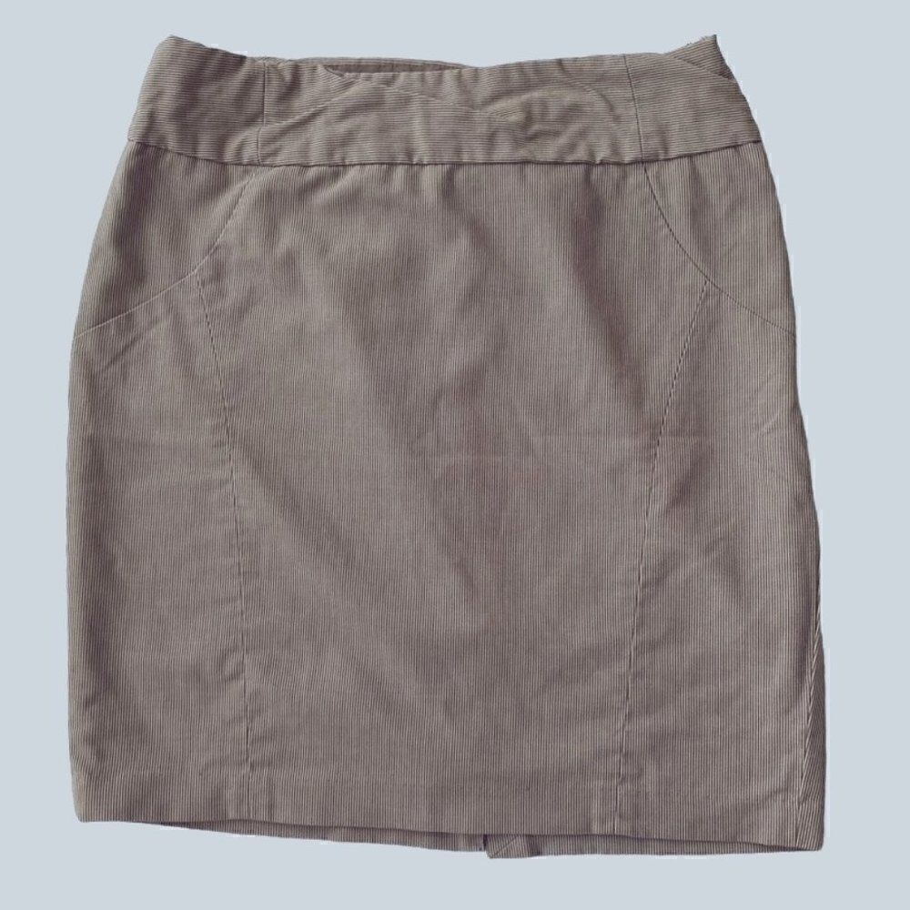 The Limited Brown Pencil Skirt SZ 8